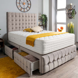 Luxury Petra Divan Bed Set Plush