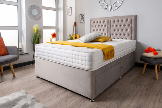 The Parana Chesterfield Divan Bed Set Plush