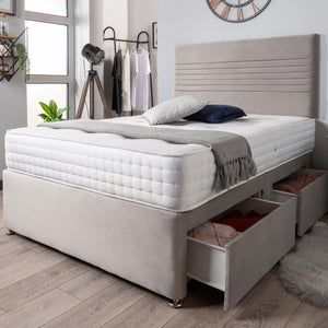 The Ebro Divan Bed Set Plush