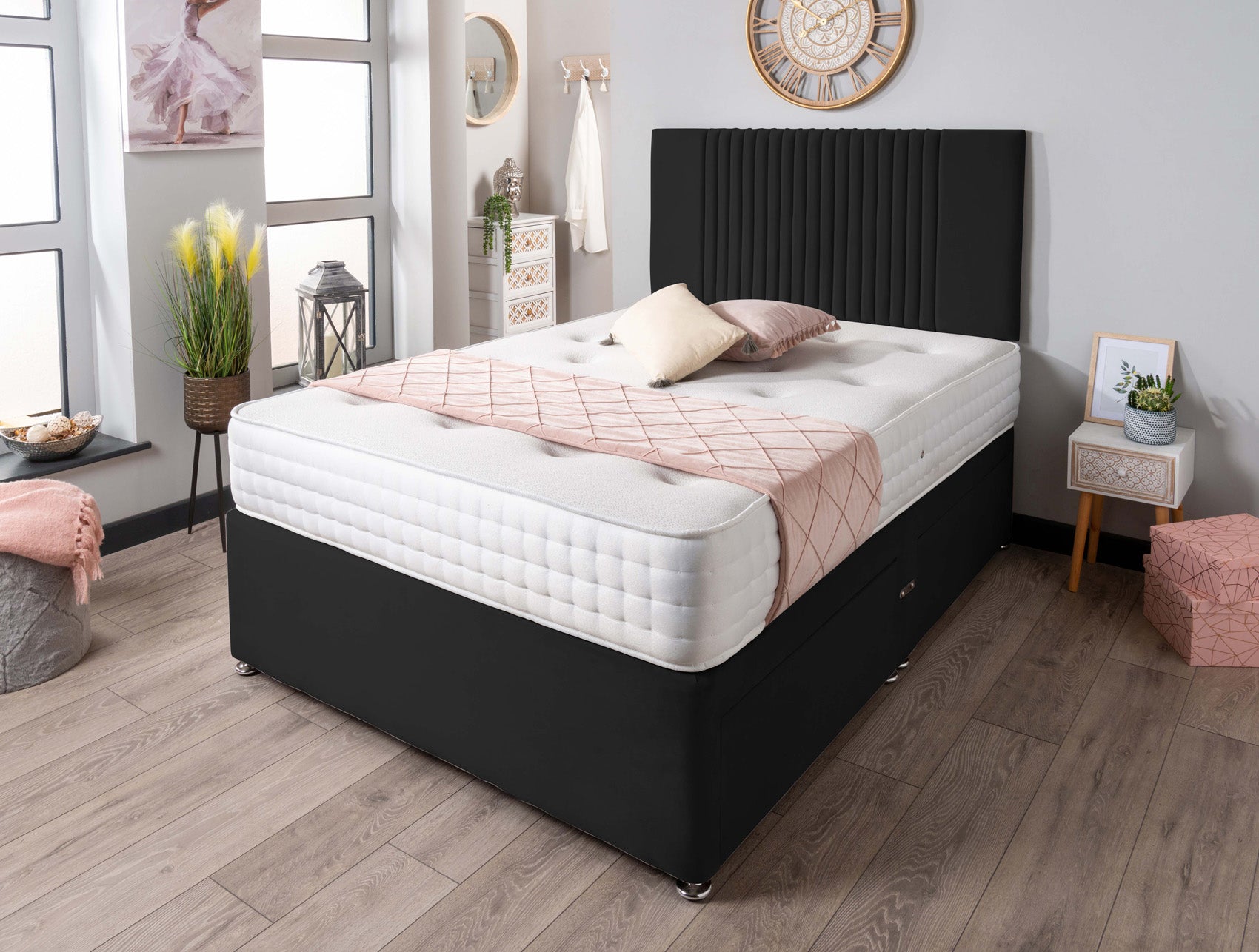 The Neda Divan Bed Set Plush