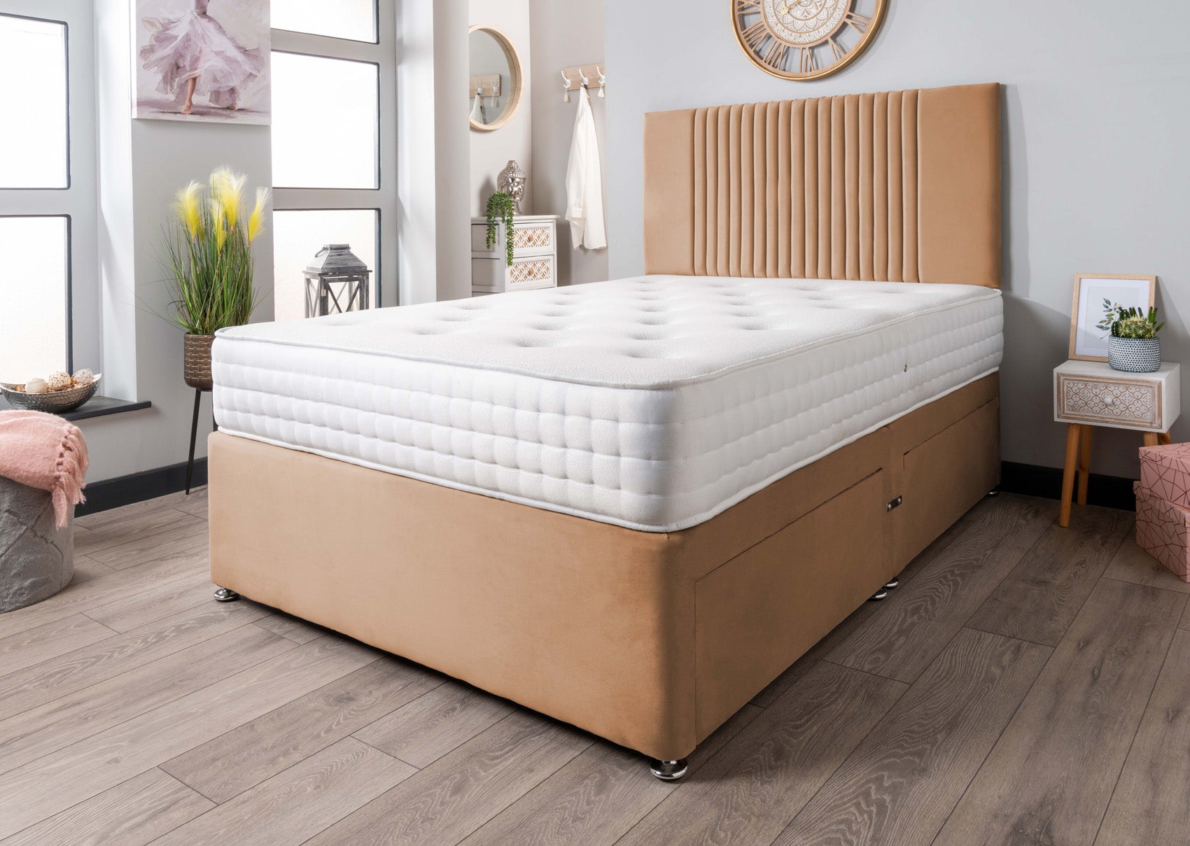 The Neda Divan Bed Set Plush