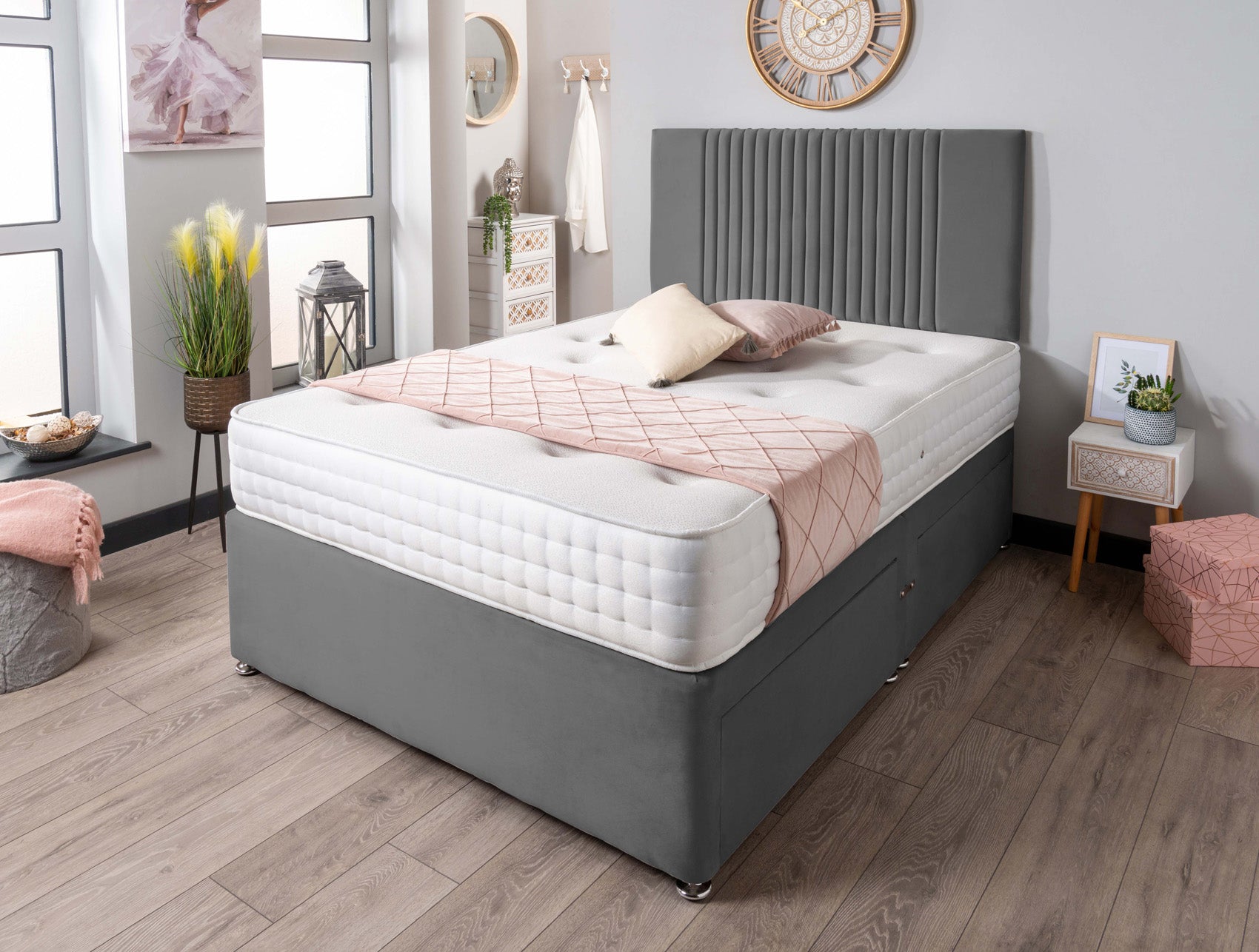 The Neda Divan Bed Set Plush