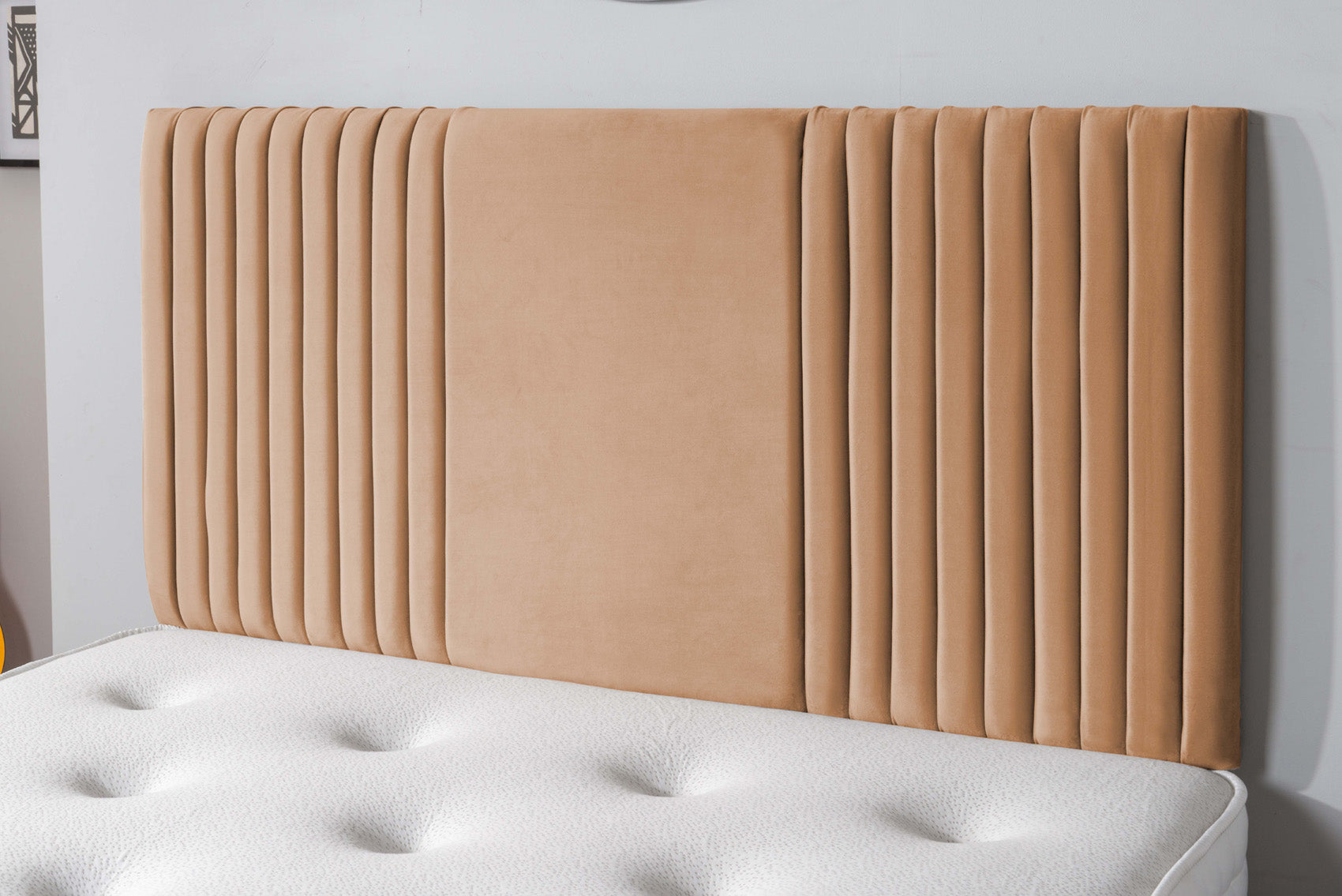 The Neda Panel Divan Bed Set Plush