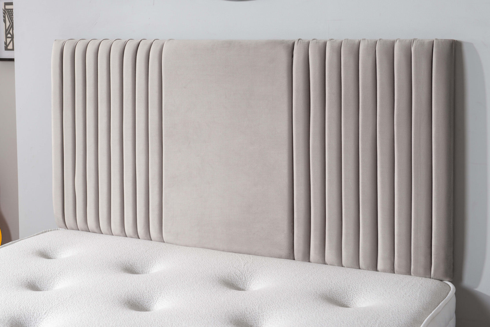 The Neda Panel Divan Bed Set Plush