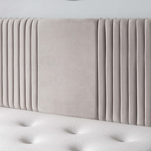 The Neda Panel Divan Bed Set Plush