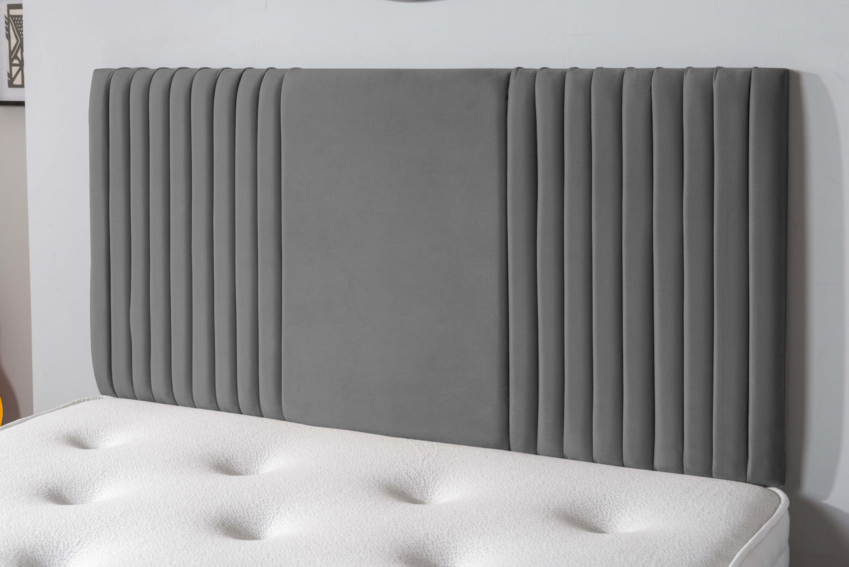 The Neda Panel Divan Bed Set Plush