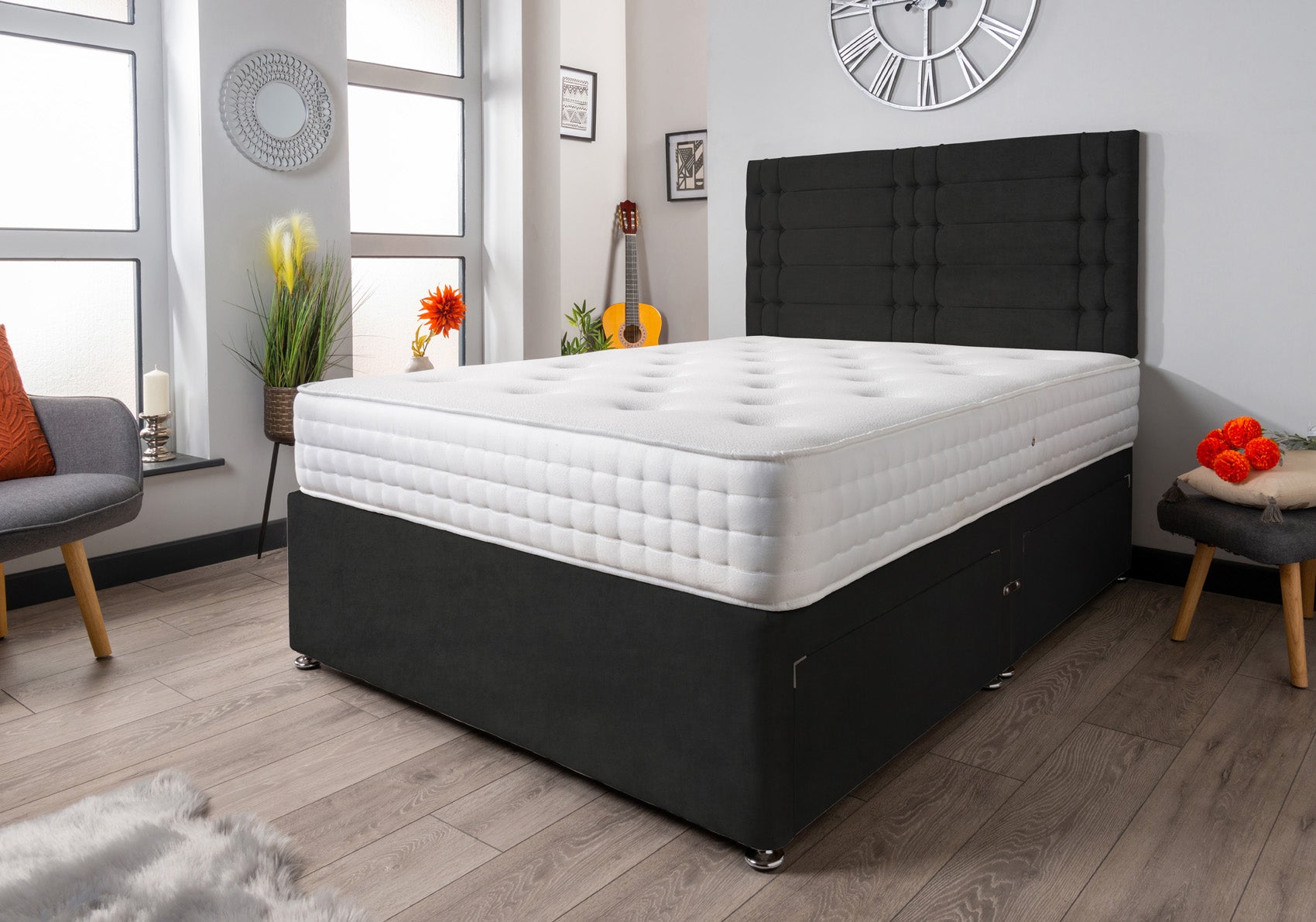 The Seine Divan Bed Set Naples