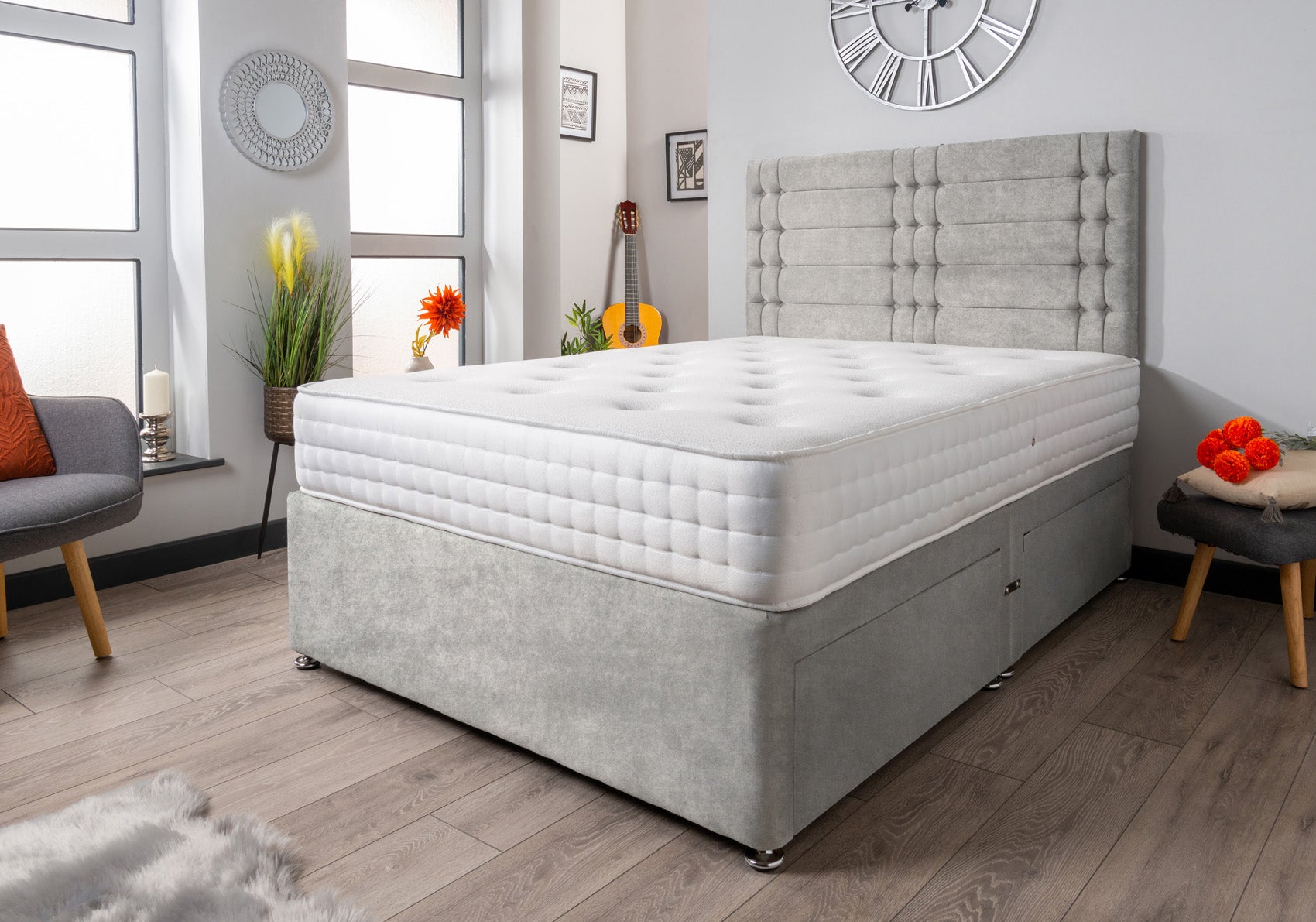 The Seine Divan Bed Set Naples