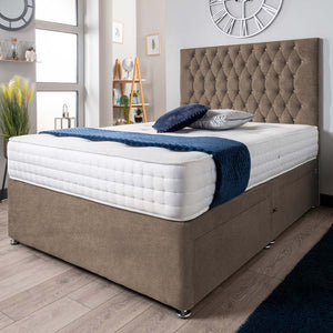 The Rhone Diamante Divan Bed Set Naples