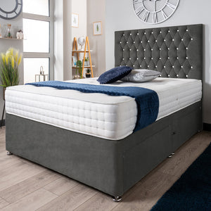 The Rhone Diamante Divan Bed Set Naples