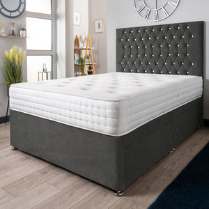 The Rhone Diamante Divan Bed Set Naples