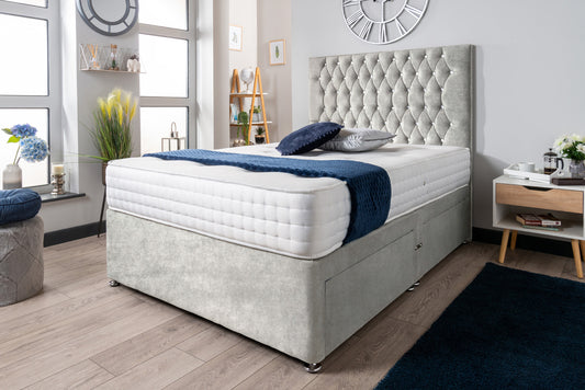 The Rhone Diamante Divan Bed Set Naples