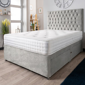 The Rhone Diamante Divan Bed Set Naples
