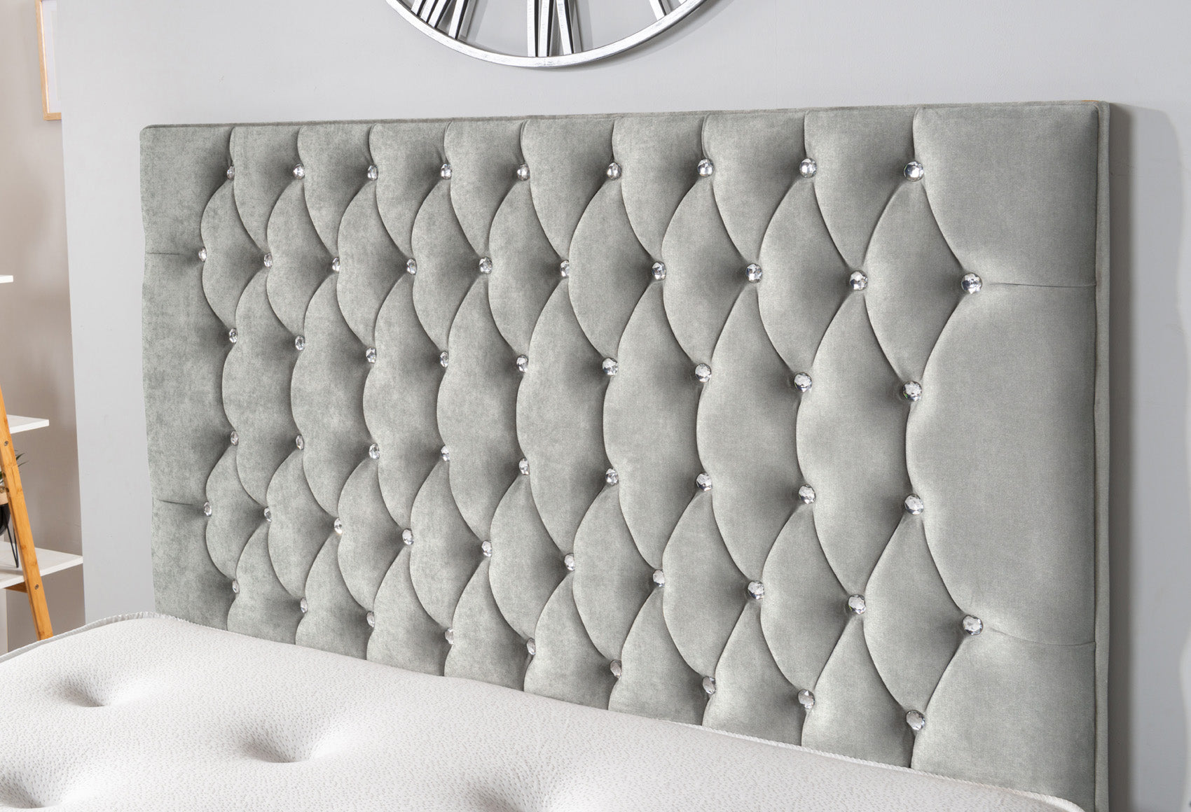 The Rhone Diamante Divan Bed Set Naples