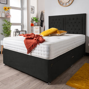 The Parana Chesterfield Divan Bed Set Naples