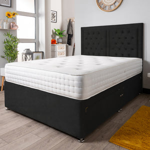 The Parana Chesterfield Divan Bed Set Naples