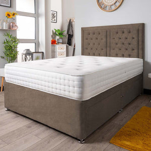 The Parana Chesterfield Divan Bed Set Naples