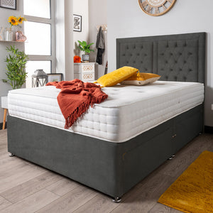 The Parana Chesterfield Divan Bed Set Naples
