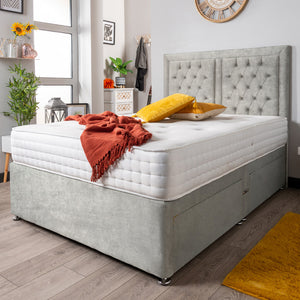 The Parana Chesterfield Divan Bed Set Naples