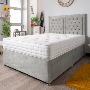 The Parana Chesterfield Divan Bed Set Naples