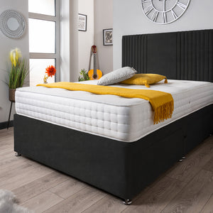 The Neda Panel Divan Bed Set Naples