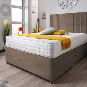 The Neda Panel Divan Bed Set Naples