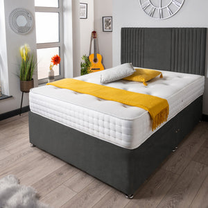 The Neda Panel Divan Bed Set Naples