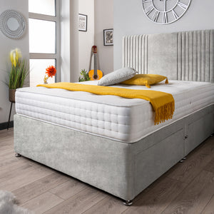 The Neda Panel Divan Bed Set Naples