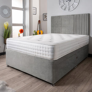 The Neda Panel Divan Bed Set Naples