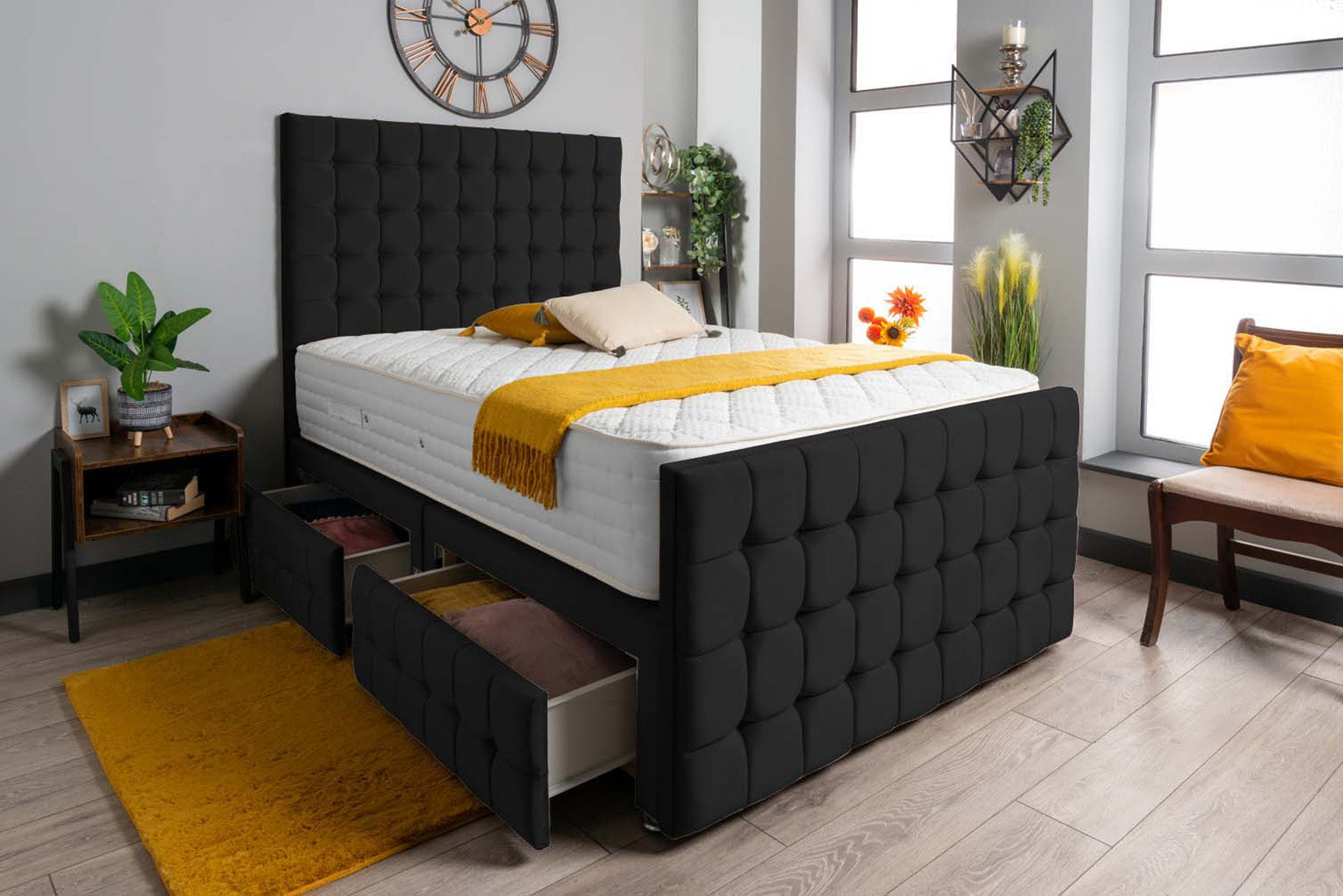 Petra Divan Bed Set Plush
