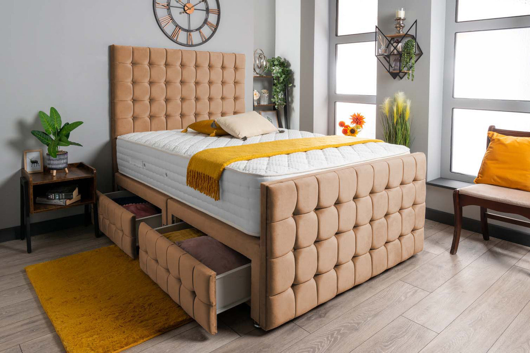 Petra Divan Bed Set Plush