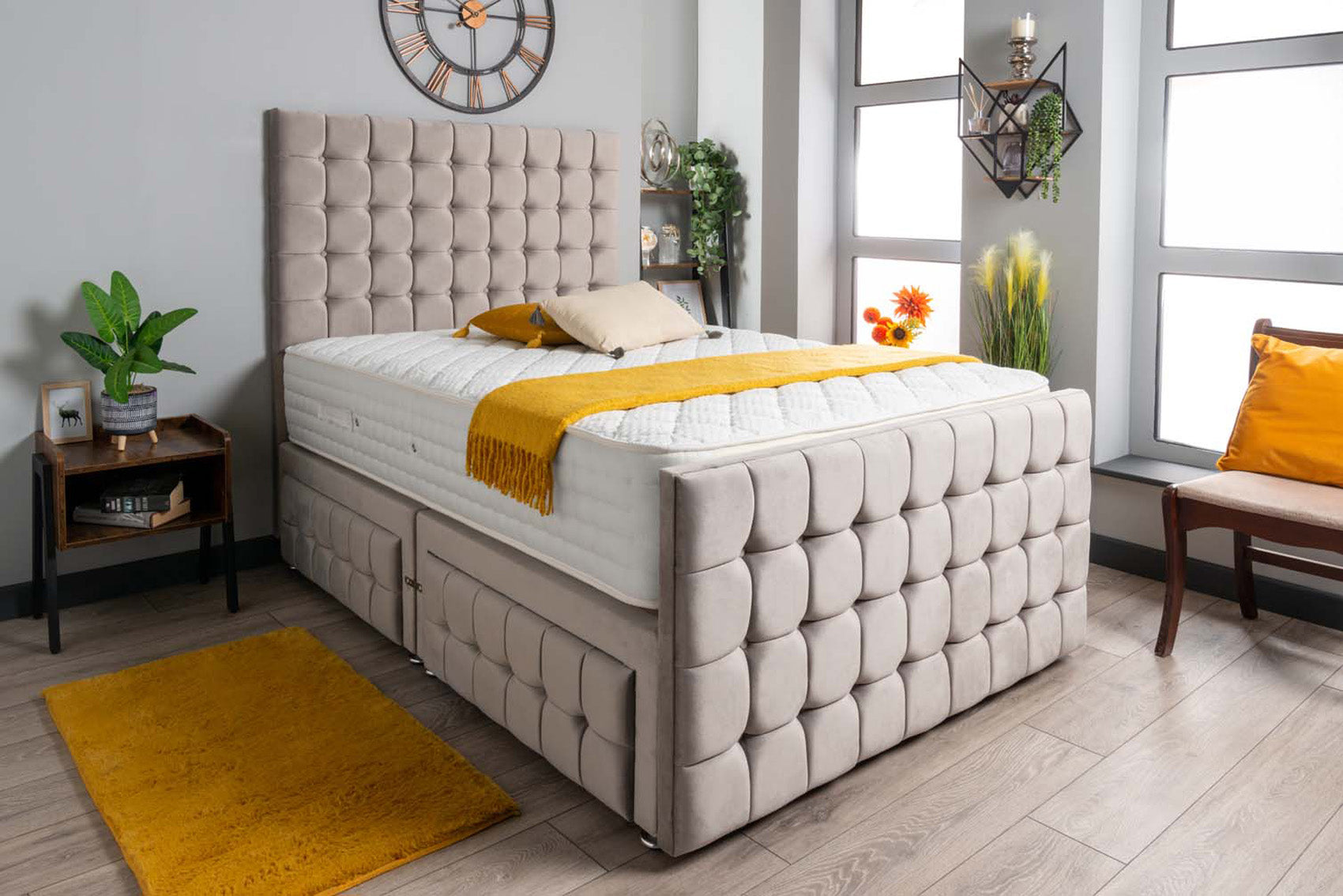 Petra Divan Bed Set Plush