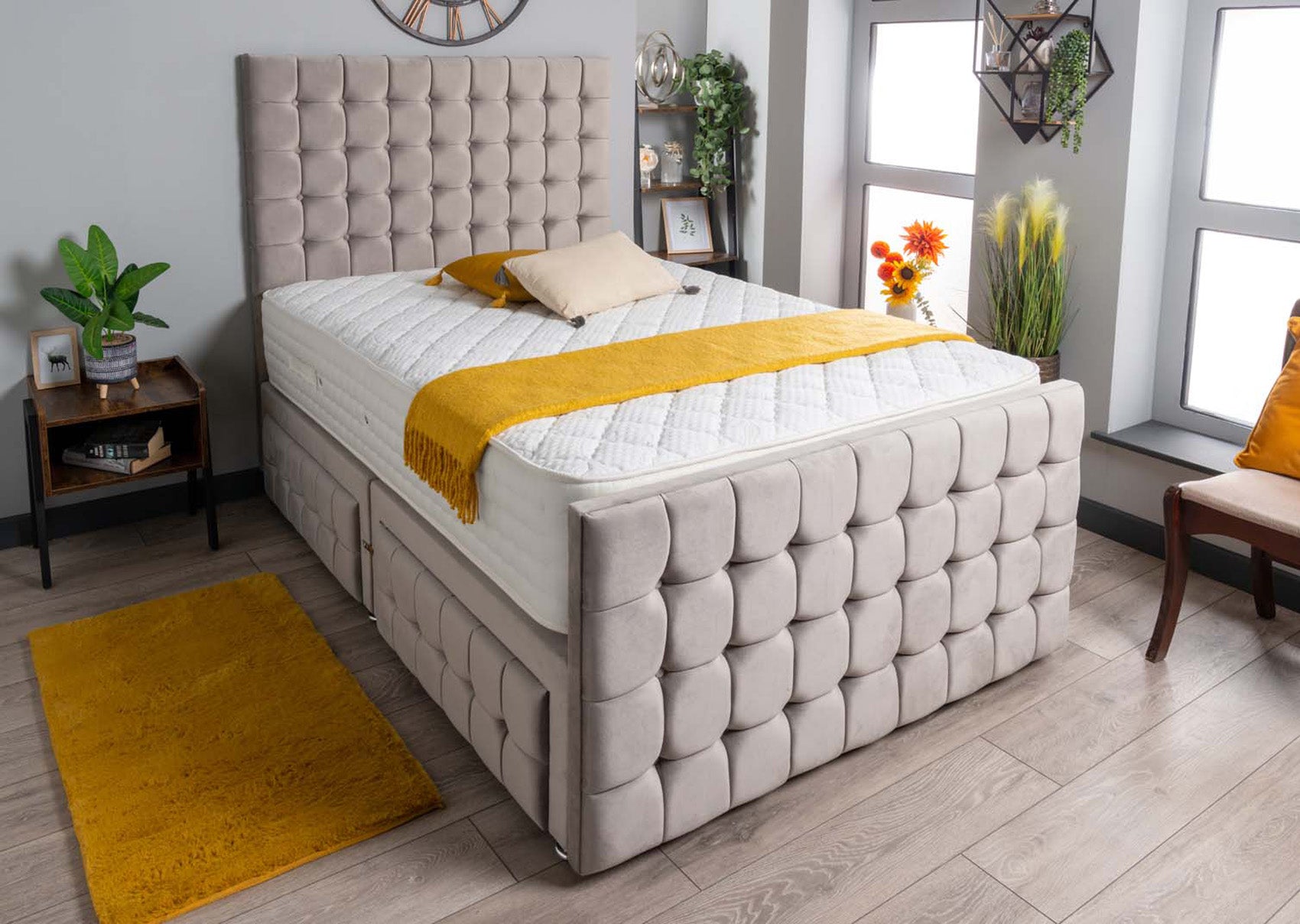 Petra Divan Bed Set Plush