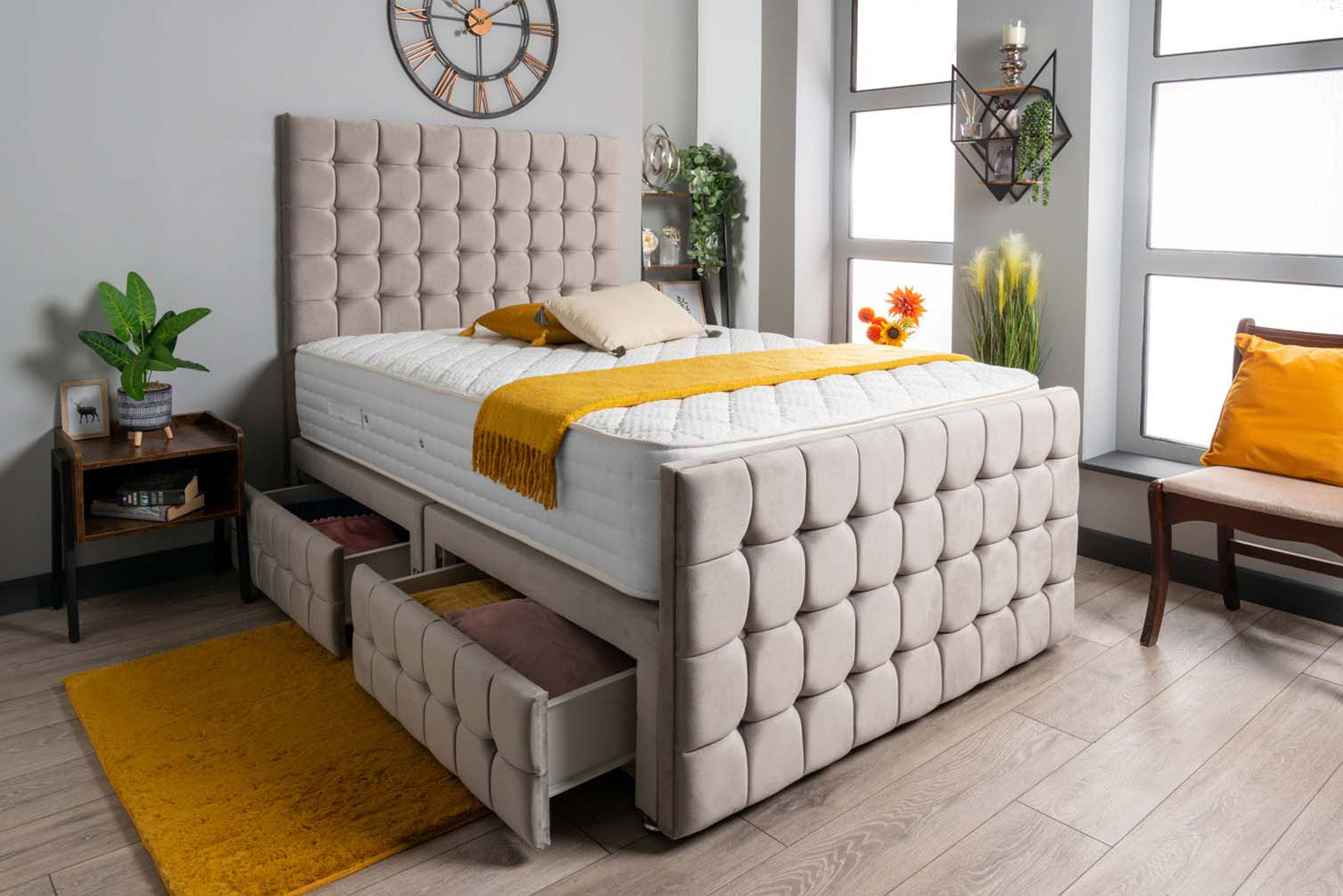 Petra Divan Bed Set Plush