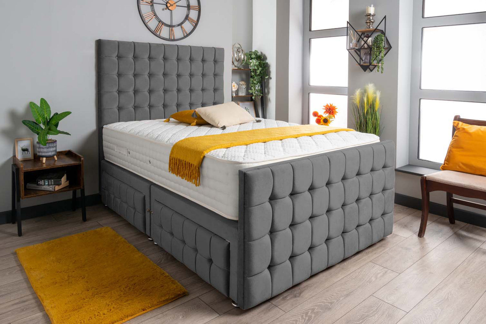 Petra Divan Bed Set Plush