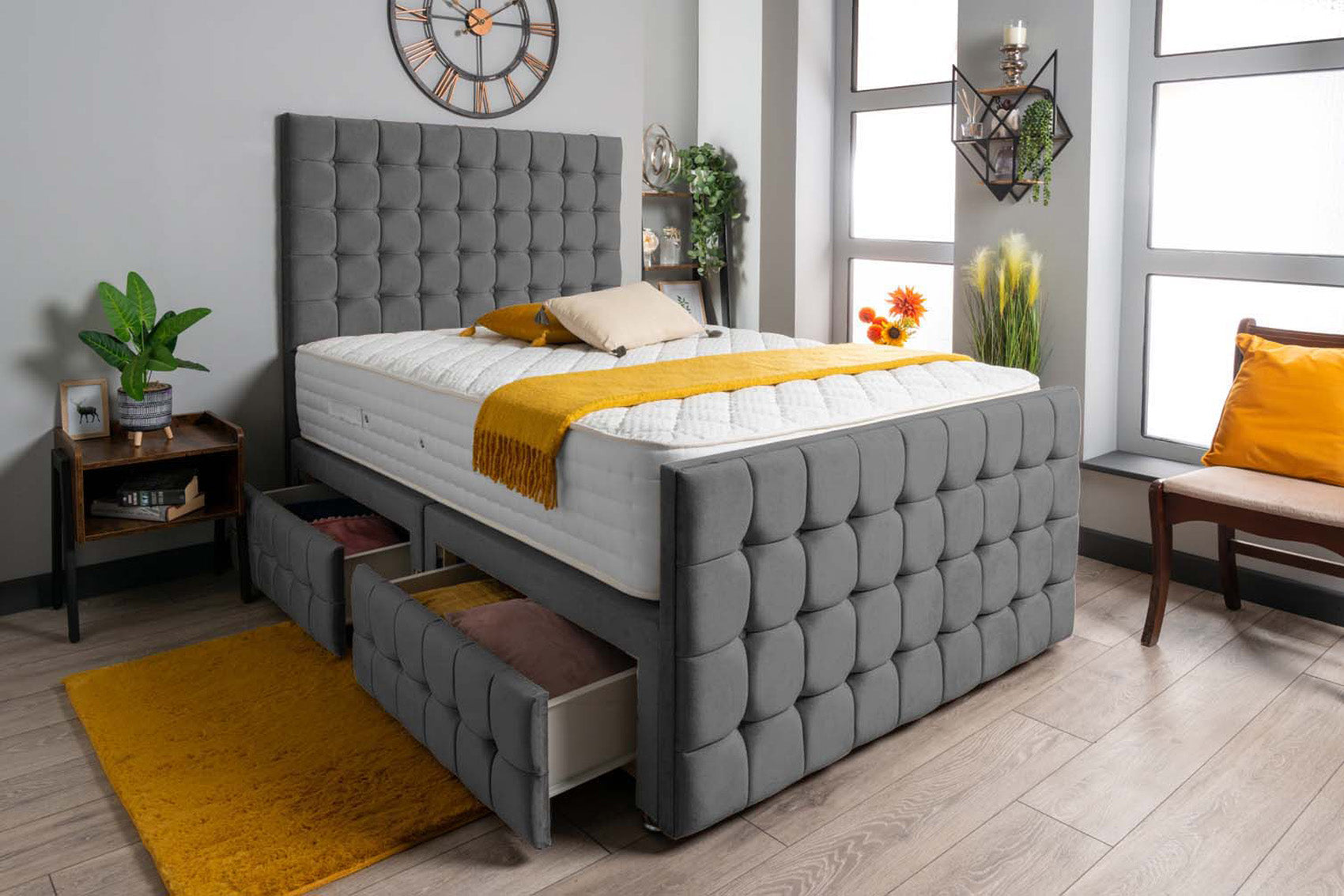Petra Divan Bed Set Plush