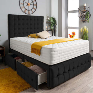 Luxury Petra Divan Bed Set Plush