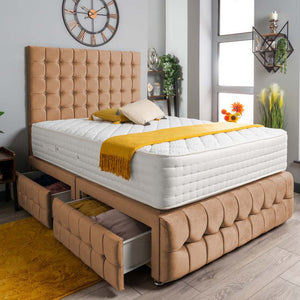 Luxury Petra Divan Bed Set Plush