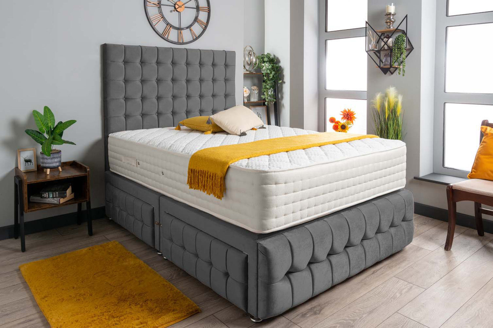 Luxury Petra Divan Bed Set Plush