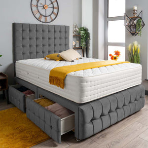 Luxury Petra Divan Bed Set Plush