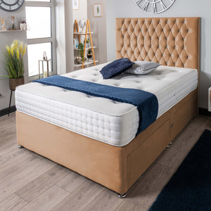 The Rhone Diamante Divan Bed Set Plush
