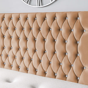 The Rhone Diamante Divan Bed Set Plush