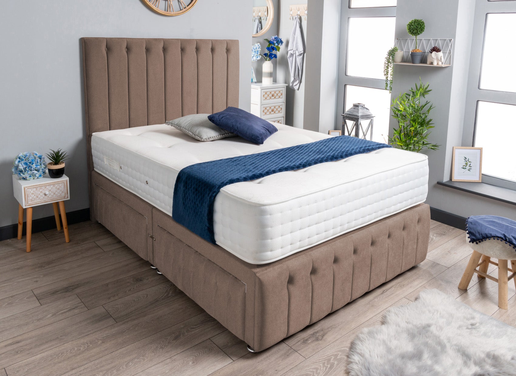 Luxor Divan Bed Set Wool