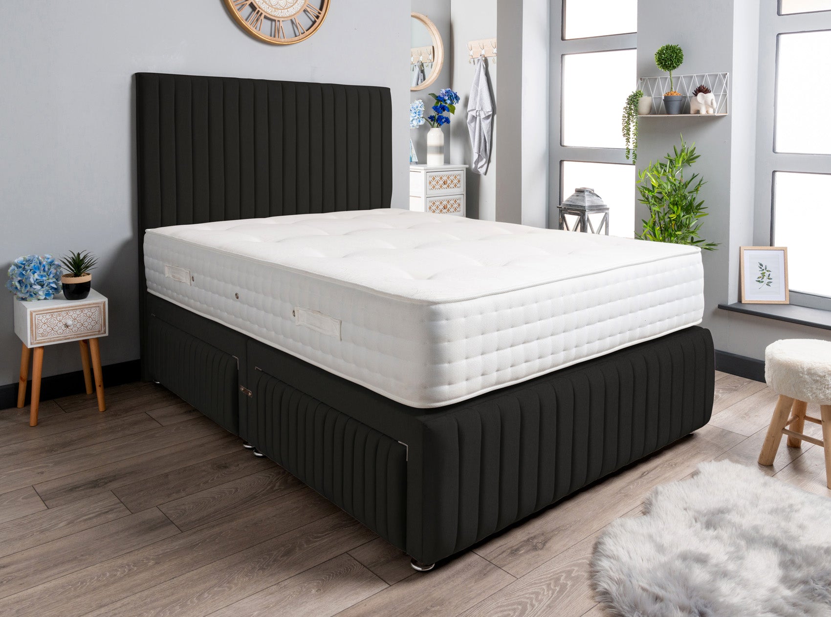 Nevis Divan Bed Set Wool