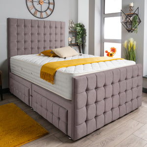 Petra Divan Bed Set Wool
