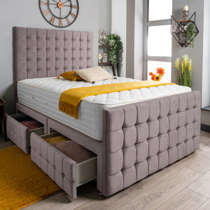 Petra Divan Bed Set Wool