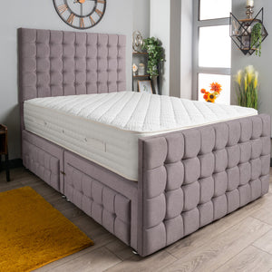 Petra Divan Bed Set Wool