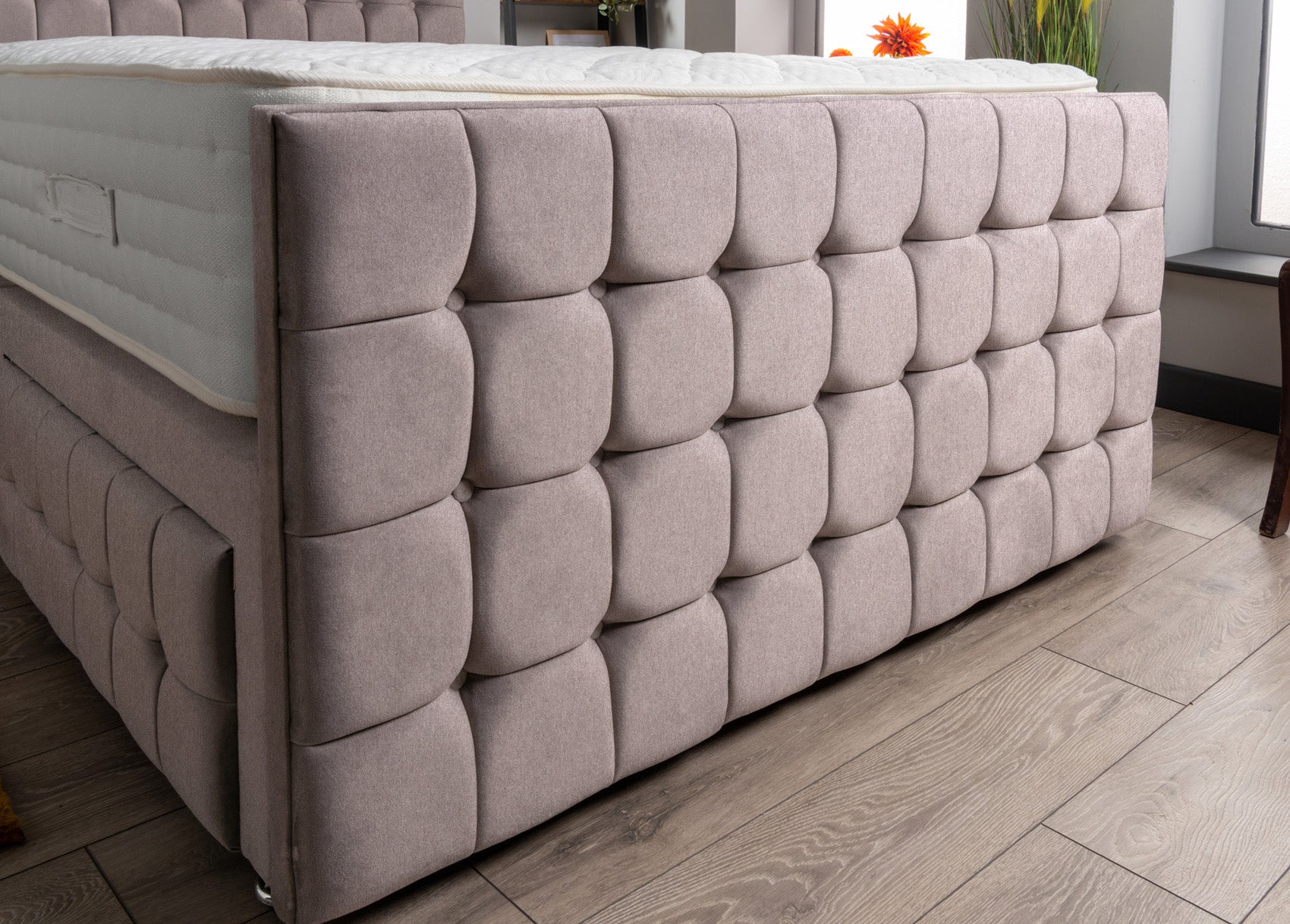 Petra Divan Bed Set Wool
