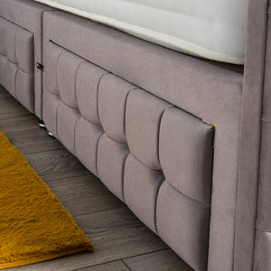 Petra Divan Bed Set Wool