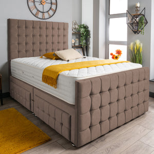 Petra Divan Bed Set Wool